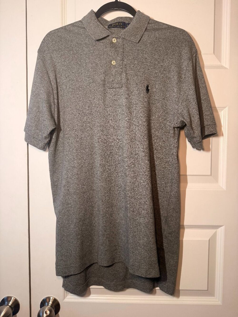 Polo Ralph Lauren Soft Cotton Polo Shirt | Gray | Men's Size S